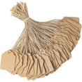 thumbnail image 1 of Monebena Price Tags with String Attached - 500PCS Gift Tags Kraft Paper Hang Tags for Labeling, Name Tags for Bags Clothes Jewelry Sale Tags String Tags for Pricing 1.4x1.8inch M01, 1 of 7