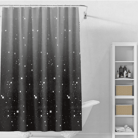 Monebena Shower Curtain Liner PEVA Marble Cloud Shower Liner Plastic Waterproof Shower Curtains for Bathroom 72x72 inch M01