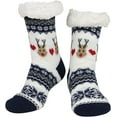 thumbnail image 1 of Monebena Slipper Socks for Women with Gripper - Winter Non Slip Thick Fuzzy Socks - Warm Cozy Christmas Gift, 1 of 15