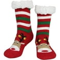 thumbnail image 1 of Monebena Slipper Socks for Women with Gripper - Winter Non Slip Thick Fuzzy Socks - Warm Cozy Christmas Gift, 1 of 16