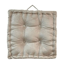 Monebena Square Velvet Floor Pillow, Meditation Decompression Floor Pillow Thicken Floor Cushions Large Pillows Seating Decorative Cushion for Yoga Living Room 16.5"x16.5"x4"