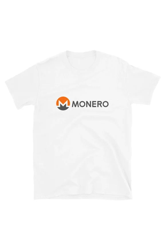 Monero Logo T-shirt XMR Cryptocurrency Crypto Trader Gift Tee | eBay