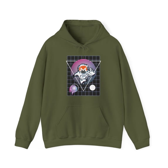 Monero Xmr Astronaut Hoodie