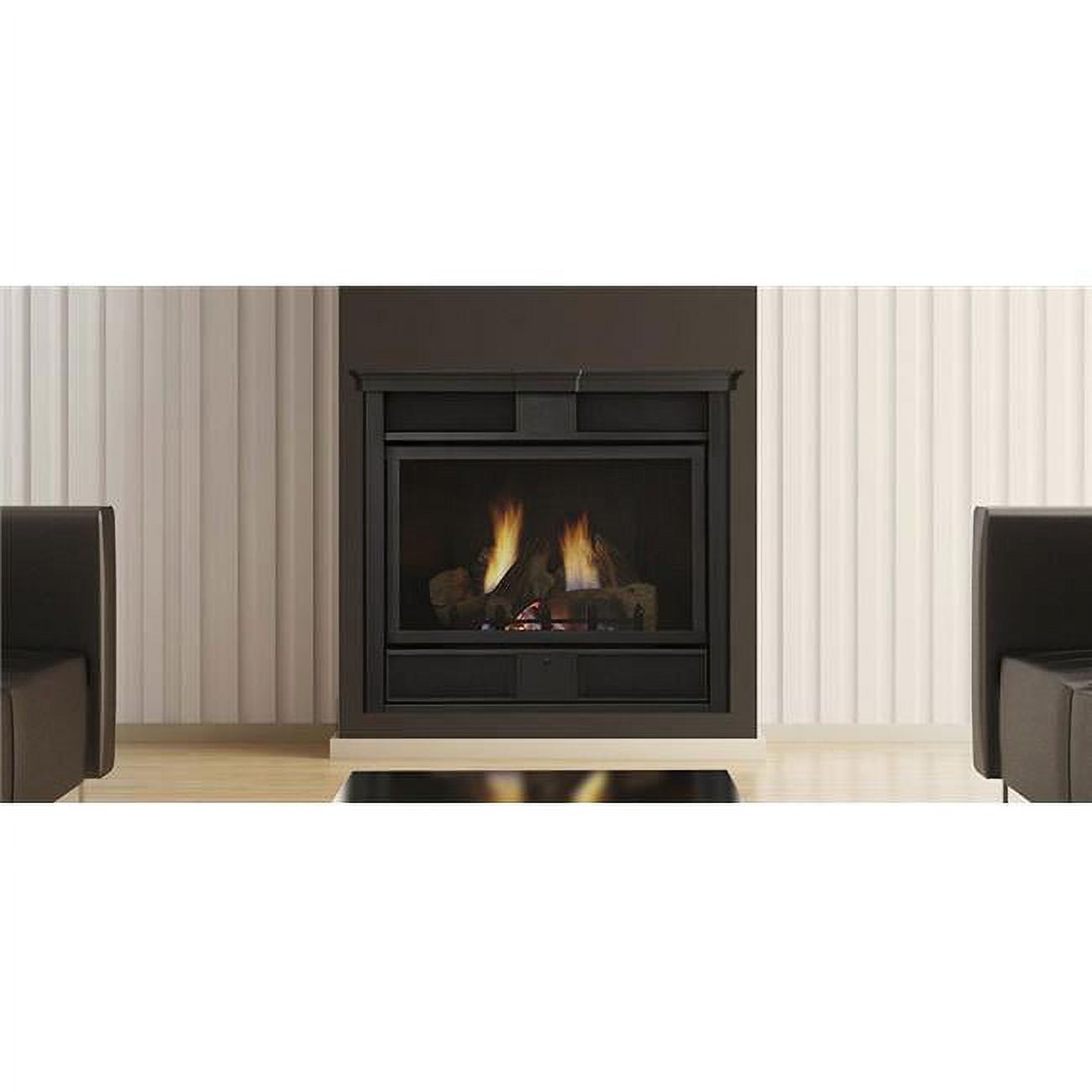 Monessen 24 in. 22000 BTU Vent Free Fireplace System with Millivolt