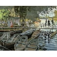 thumbnail image 1 of Monet "Bathers at La Grenouillere" (1869) Glossy Poster, 1 of 2