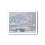 Monet Canvas Prints Wall Art, Sandvik Norway by Claude Monet Famous Paintings Reproduction, Monet Classic Art Poster Prints