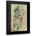 thumbnail image 1 of Monet, Claude 10x14 Black Modern Framed Museum Art Print Titled - Caricature of EugÃ¨ne Marcel, 1 of 5