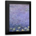 thumbnail image 1 of Monet, Claude 11x14 Black Modern Framed Museum Art Print Titled - Water Lilies: Morning, c. 1914-26 - left, 1 of 5
