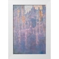 thumbnail image 1 of Monet, Claude 11x14 White Modern Wood Framed Museum Art Print Titled - Rouen Cathedral-morning mist 1894, 1 of 4