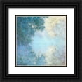 thumbnail image 1 of Monet, Claude 12x12 Black Ornate Wood Framed with Double Matting Museum Art Print Titled - Seine-morning 1897, 1 of 4