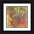 thumbnail image 1 of Monet, Claude 12x12 Black Ornate Wood Framed with Double Matting Museum Art Print Titled - Weeping Willow 1920, 1 of 4