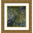 thumbnail image 1 of Monet, Claude 12x13 Gold Ornate Wood Framed with Double Matting Museum Art Print Titled - The Path Through the Irises, 1 of 4