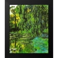 thumbnail image 1 of Monet, Claude 12x14 Black Modern Framed Museum Art Print Titled - Pond with Willow Tree 1918, 1 of 4