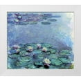 thumbnail image 1 of Monet, Claude 13x12 White Modern Wood Framed Museum Art Print Titled - WATER LILIES NYMPHEAS, 1 of 4