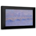 thumbnail image 1 of Monet, Claude 14x10 Black Modern Framed Museum Art Print Titled - Waterloo Bridge, Sunlight Effect, 1 of 5