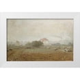 thumbnail image 1 of Monet, Claude 14x10 White Modern Wood Framed Museum Art Print Titled - Fog - Effet de brouillard, 1 of 4