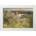 thumbnail image 1 of Monet, Claude 14x11 White Modern Wood Framed Museum Art Print Titled - Bridge at Argenteuil 1875, 1 of 4