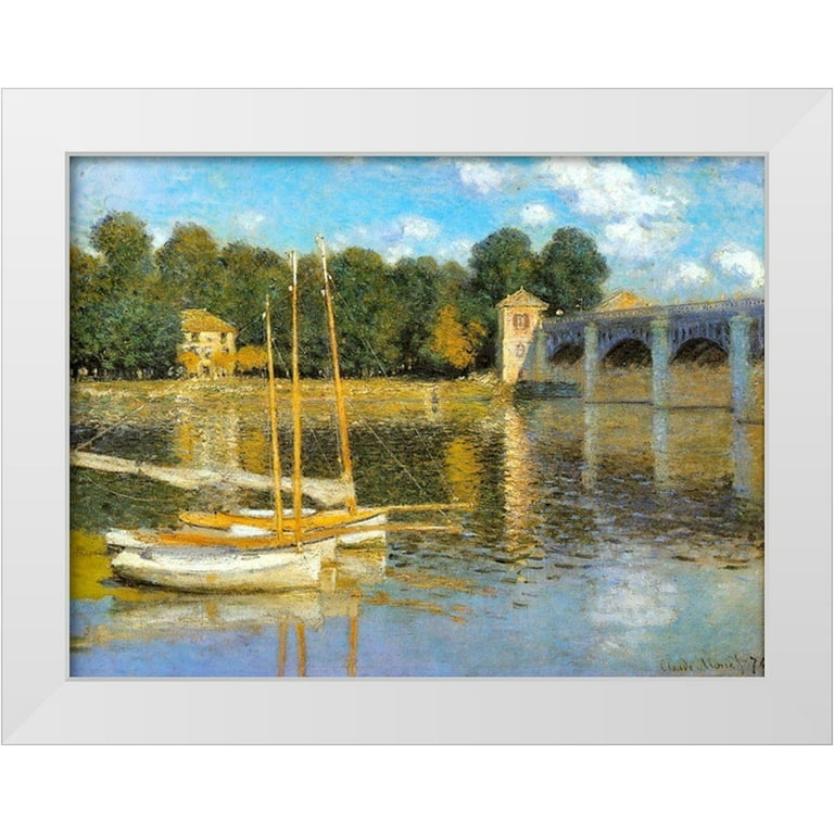 美品　Claude Monet 【arched bridge】 Claude Monet the Japanese Bridge Repro Quality Hand Painted