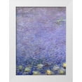 thumbnail image 1 of Monet, Claude 14x18 White Modern Wood Framed Museum Art Print Titled - Water Lilies: Morning, c. 1914-26 - left, 1 of 4