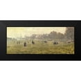 thumbnail image 1 of Monet, Claude 14x8 Black Modern Framed Museum Art Print Titled - Green Park 1870, 1 of 4