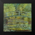 thumbnail image 1 of Monet, Claude 15x15 Black Modern Framed Museum Art Print Titled - Bridge and Waterlilies 1899, 1 of 4