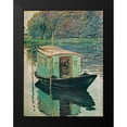 thumbnail image 1 of Monet, Claude 15x18 Black Modern Framed Museum Art Print Titled - The Floating Studio 1874, 1 of 4