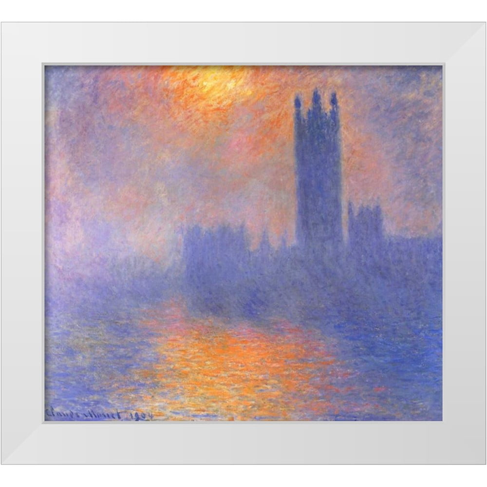 Monet, Claude 16x15 White Modern Wood Framed Museum Art Print Titled ...