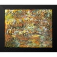 thumbnail image 1 of Monet, Claude 18x15 Black Modern Framed Museum Art Print Titled - Japanese bridge 1920, 1 of 4