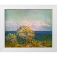 thumbnail image 1 of Monet, Claude 18x15 White Modern Wood Framed Museum Art Print Titled - Cap DAntibes-Mistral 1888, 1 of 4