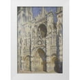 thumbnail image 1 of Monet, Claude 18x24 White Modern Wood Framed Museum Art Print Titled - Cathedral of Rouen, Afternoon, 1 of 4