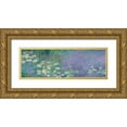 thumbnail image 1 of Monet, Claude 18x9 Gold Ornate Wood Framed with Double Matting Museum Art Print Titled - Morning I, 1 of 4