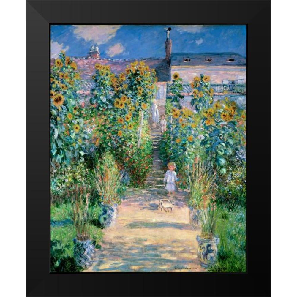 Monet, Claude 20x24 Black Modern Framed Museum Art Print Titled - The ...