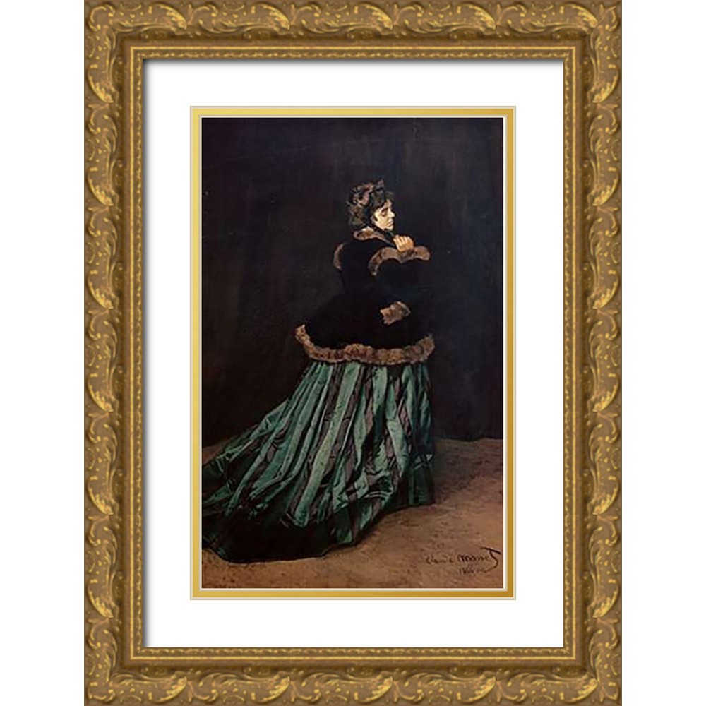 Monet, Claude 13x18 Black Modern Framed Museum Art Print