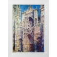 thumbnail image 1 of Monet, Claude 23x32 White Modern Wood Framed Museum Art Print Titled - Rouen Cathedral 1894, 1 of 4