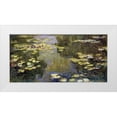 thumbnail image 1 of Monet, Claude 24x14 White Modern Wood Framed Museum Art Print Titled - Water Lily Pond - Le Bassin aux nympheas, 1 of 4