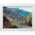 thumbnail image 1 of Monet, Claude 24x19 White Modern Wood Framed Museum Art Print Titled - Torrent-Creuse 1889, 1 of 4
