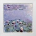 thumbnail image 1 of Monet, Claude 26x26 White Modern Wood Framed Museum Art Print Titled - Water Lilies, 1 of 4