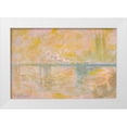 thumbnail image 1 of Monet, Claude 32x23 White Modern Wood Framed Museum Art Print Titled - Charing Cross Bridge I 1901, 1 of 4