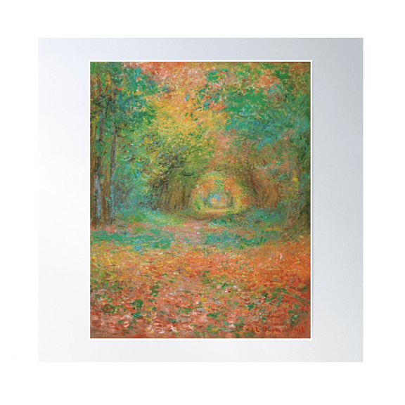 Monet Forest Undergrowth Saint Germain Landscape Poster Home Decor Office Wall Art