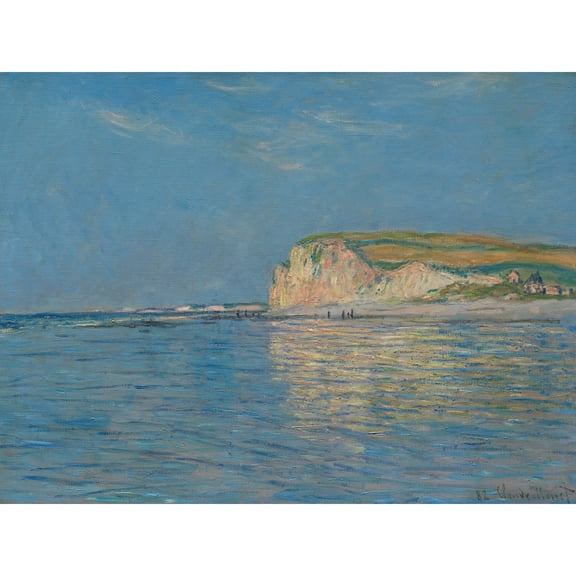 Monet Low Tide Pourville Dieppe Extra Large XL Wall Art Poster Print