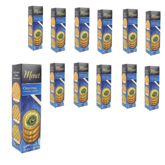 Monet Original Entertainer Crackers, 7 oz
