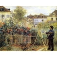 thumbnail image 1 of Monet Painting At Argenteuil - CANVAS OR FINE PRINT WALL ART, 1 of 1