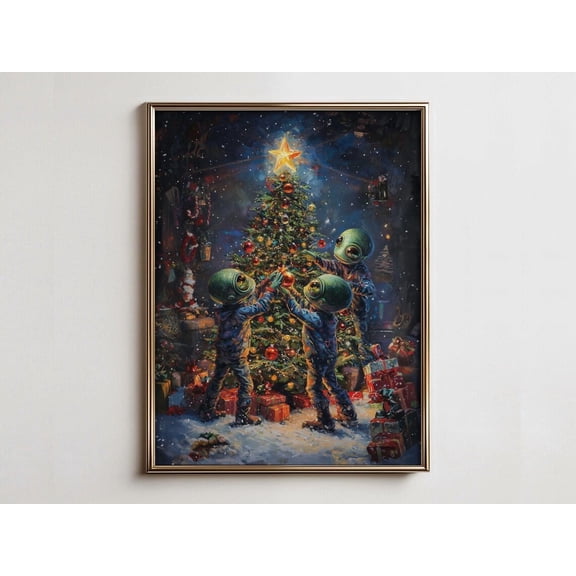 Monet Print Inspired Black Cat Wall Art, 5 Sizes Included Home Decor #4269, 8x12 UNFRAMED