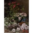 thumbnail image 1 of Monet Spring Flowers Extra Large XL Wall Art Poster Print, 1 of 3