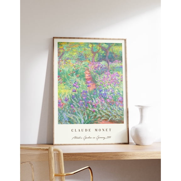 Monet Wall Art Monet Poster Floral Wall Art
