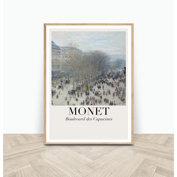 Monet Wall Print, Gallery Art Poster