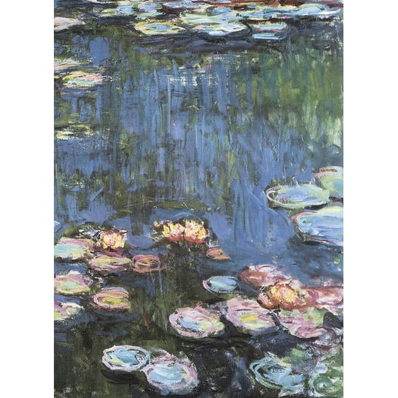 Monet Water Lilies Notebook (Paperback)