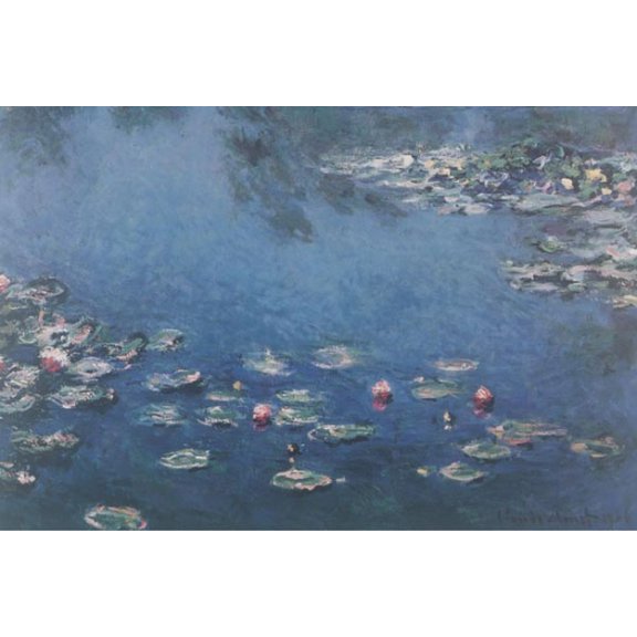 Monet - Waterlillies Poster (36 x 24)