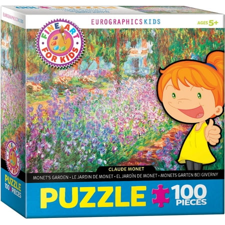 Monet's Garden by Claude Monet 100-Piece Puzzle