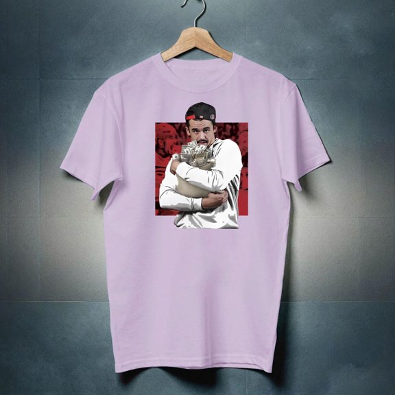 Money Bag Hockey Hug Shirt – Funny Game Celebration Graphic Tee New Instock-TH3032